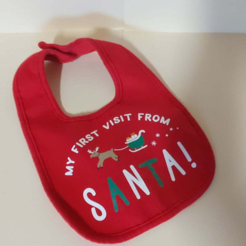 Carter's Christmas Bib